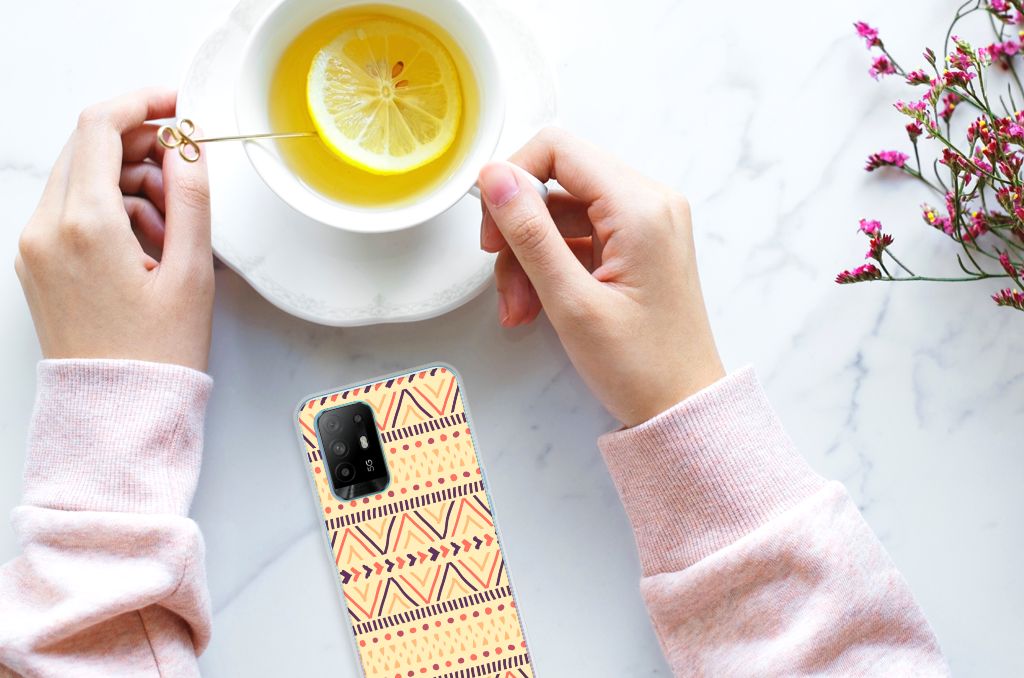 OPPO A94 5G | Reno5 Z TPU bumper Aztec Yellow B2C Telecom