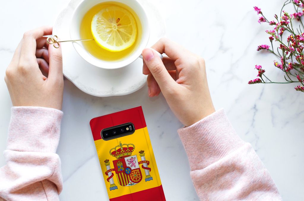 Samsung Galaxy S10 Standcase Spanje