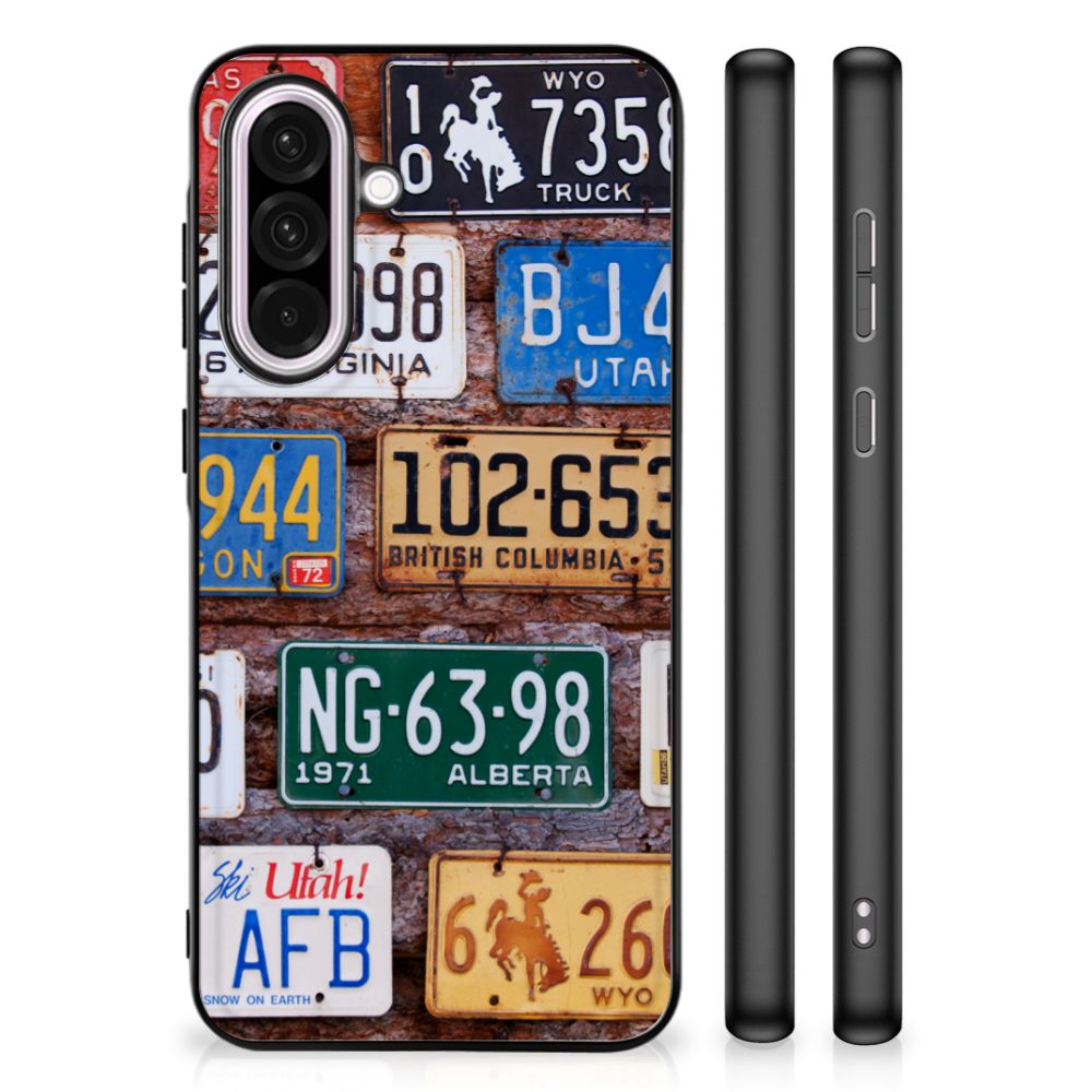 Samsung Galaxy A56 Silicone Back Case Kentekenplaten