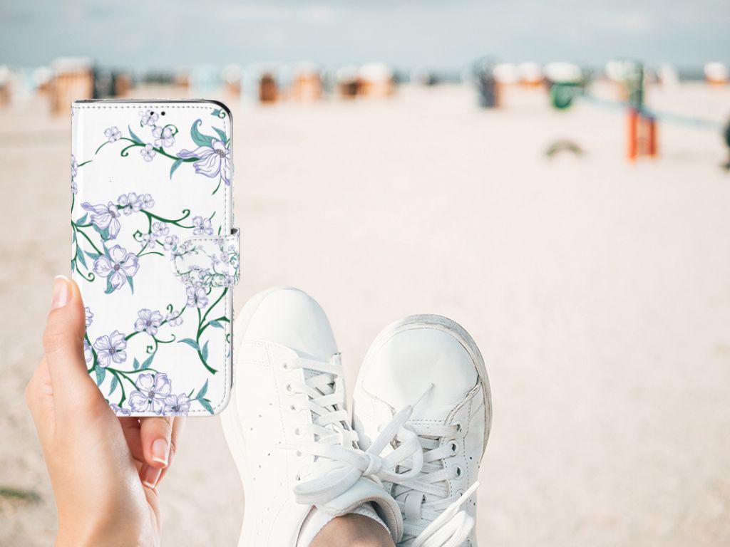 Motorola Moto G7 | G7 Plus Uniek Hoesje Blossom White