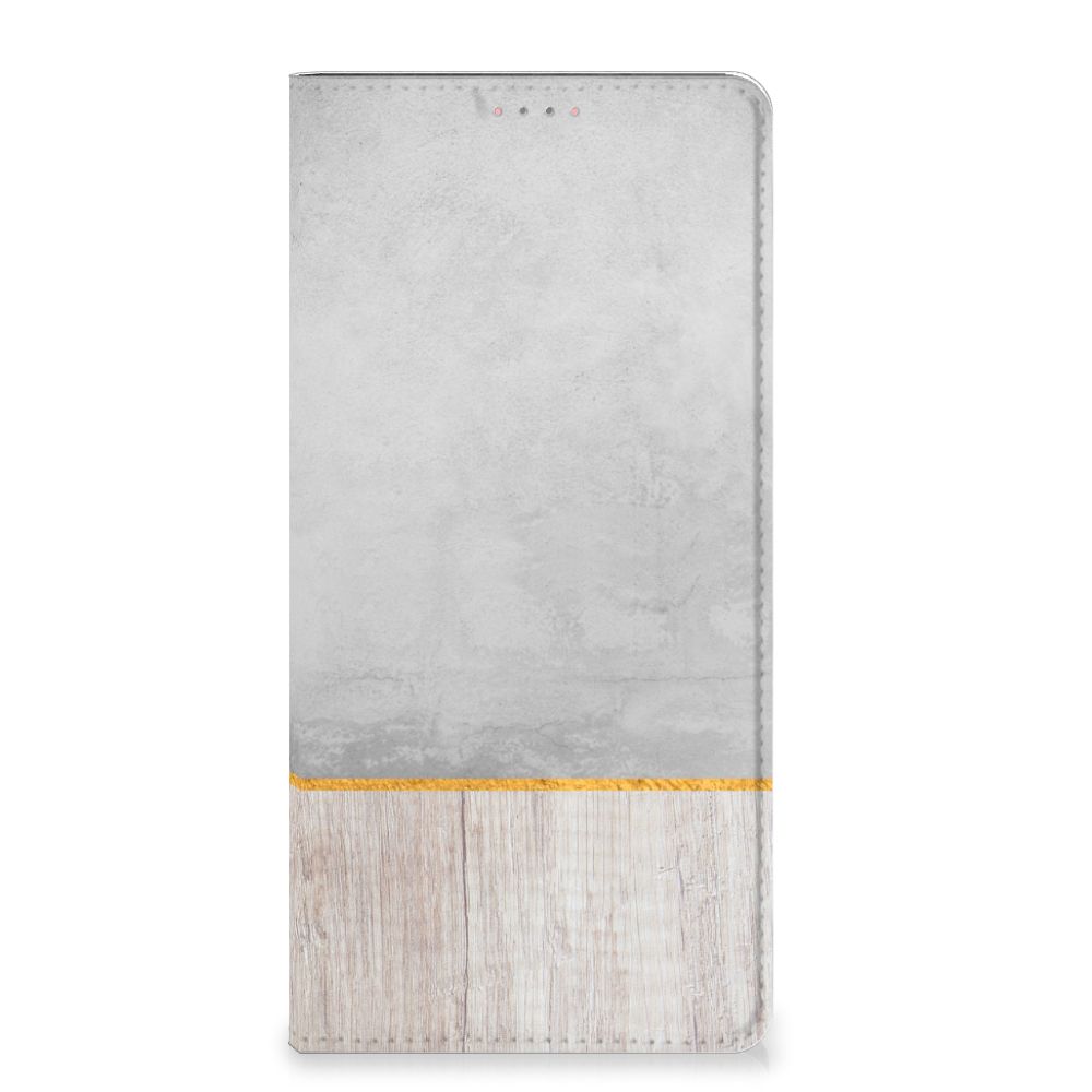 Samsung Galaxy A13 (4G) Book Wallet Case Wood Concrete