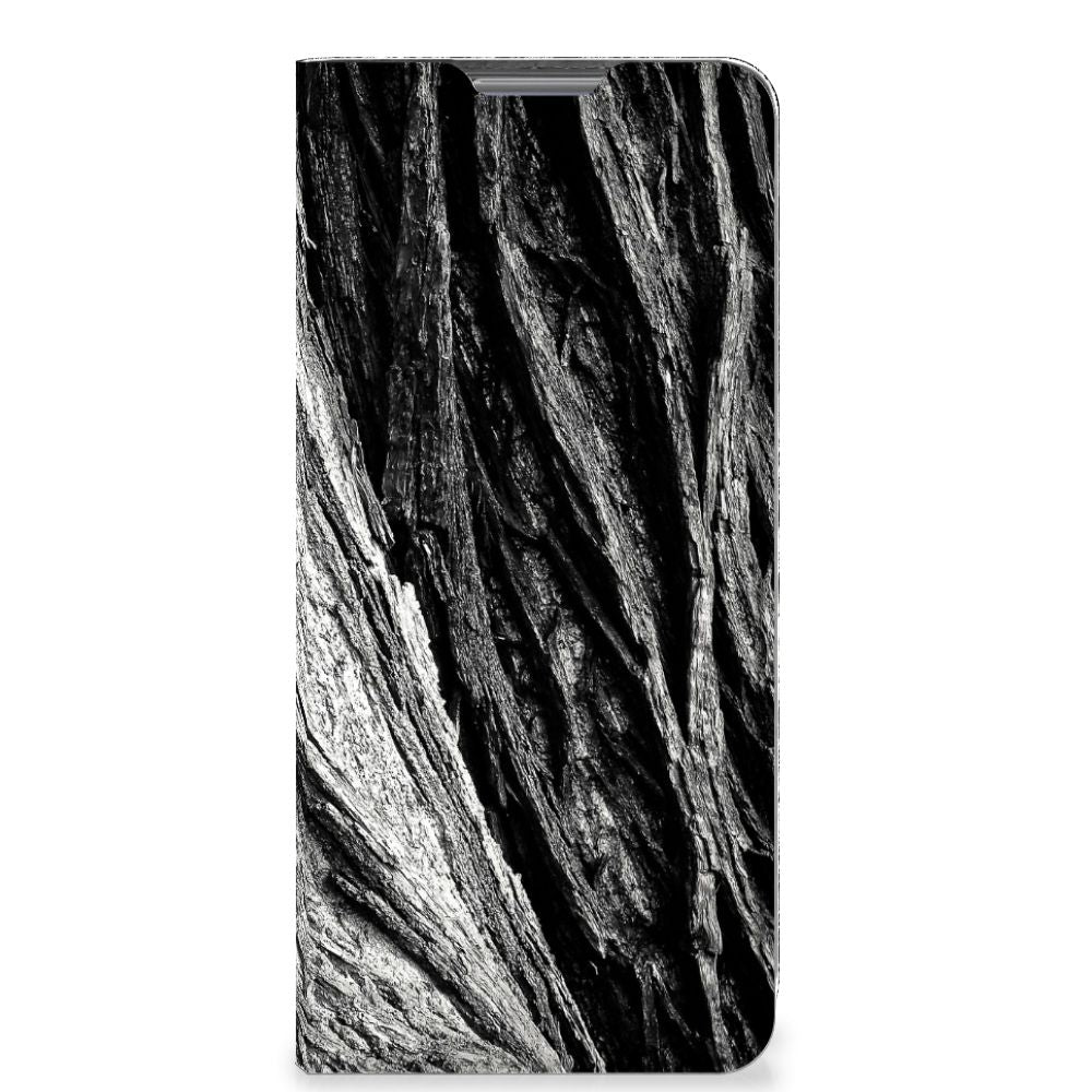Book Wallet Case Xiaomi 12 Pro Boomschors Grijs - B2C Telecom