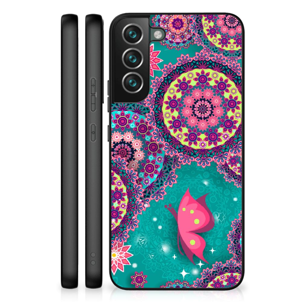Samsung Galaxy S22 Plus Leuk Telefoonhoesje Cirkels en Vlinders B2C Telecom
