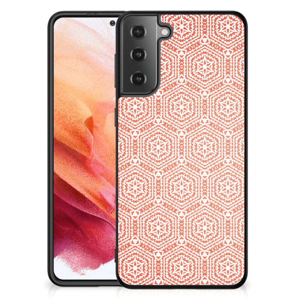 Samsung Galaxy S21 Back Case Pattern Orange