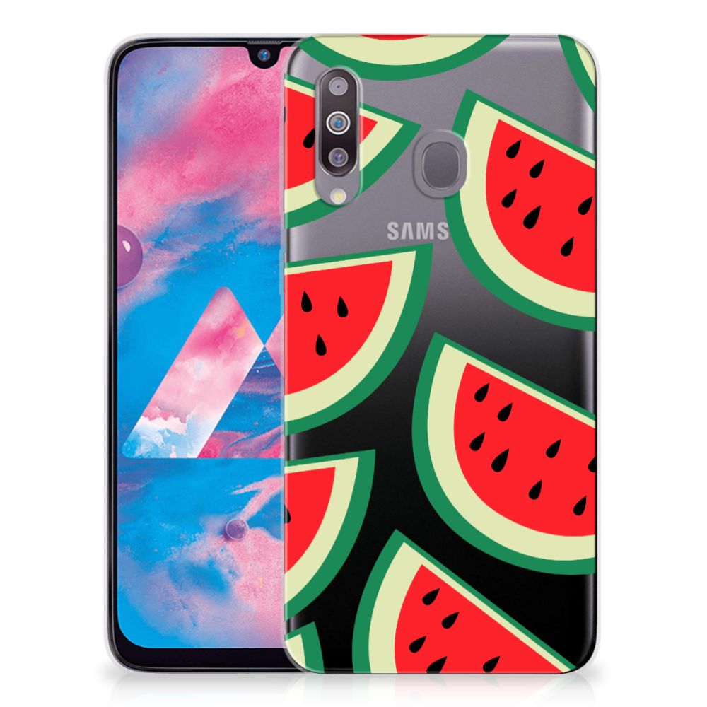 Samsung Galaxy M30 Siliconen Case Watermelons