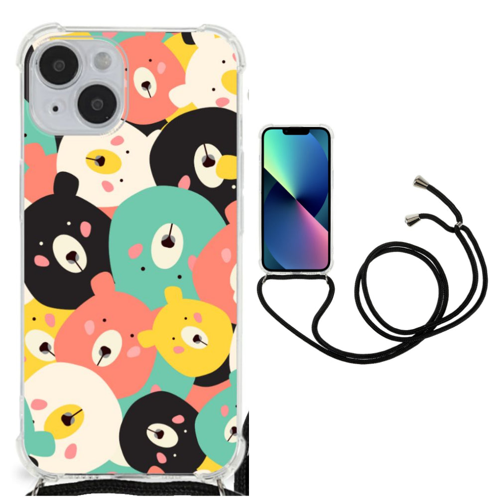 iPhone 14 Stevig Bumper Hoesje Bears