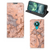 Nokia 3.4 Standcase Marmer Oranje - B2C Telecom