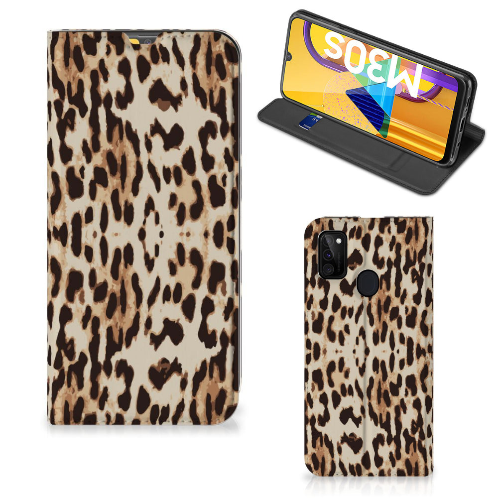 Samsung Galaxy M30s | M21 Hoesje maken Leopard