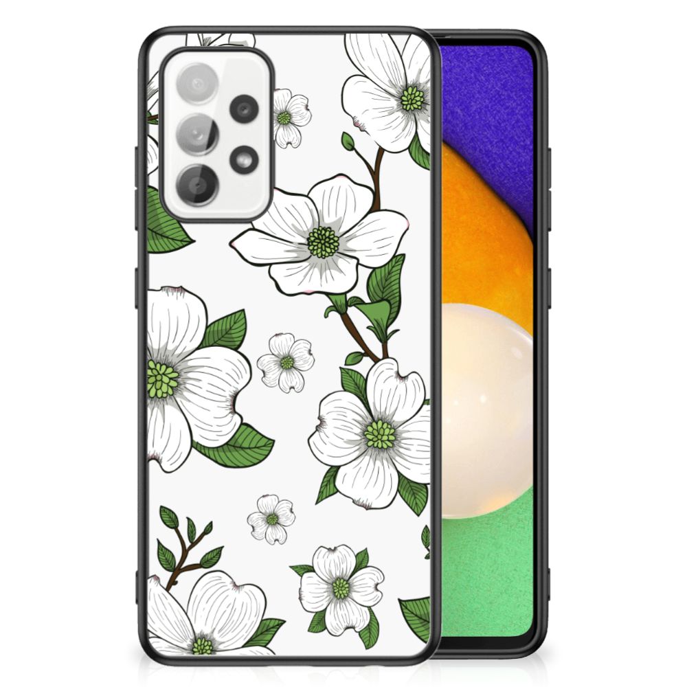 Samsung Galaxy A52 | A52s (5G/4G) Bloemen Hoesje Dogwood Flowers