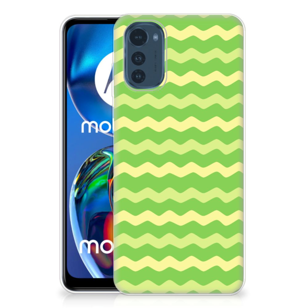 Motorola Moto E32/E32s TPU bumper Waves Green B2C Telecom