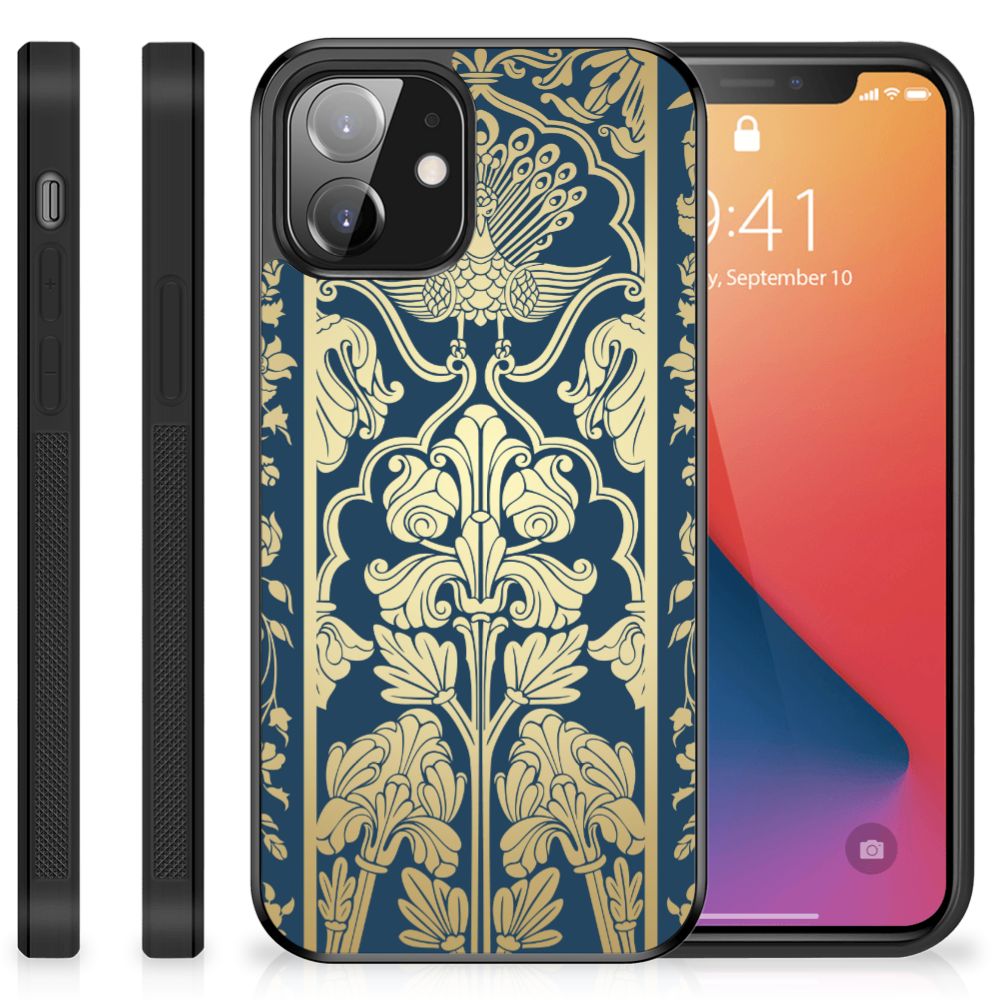 iPhone 12 Mini Skin Case Beige Flowers