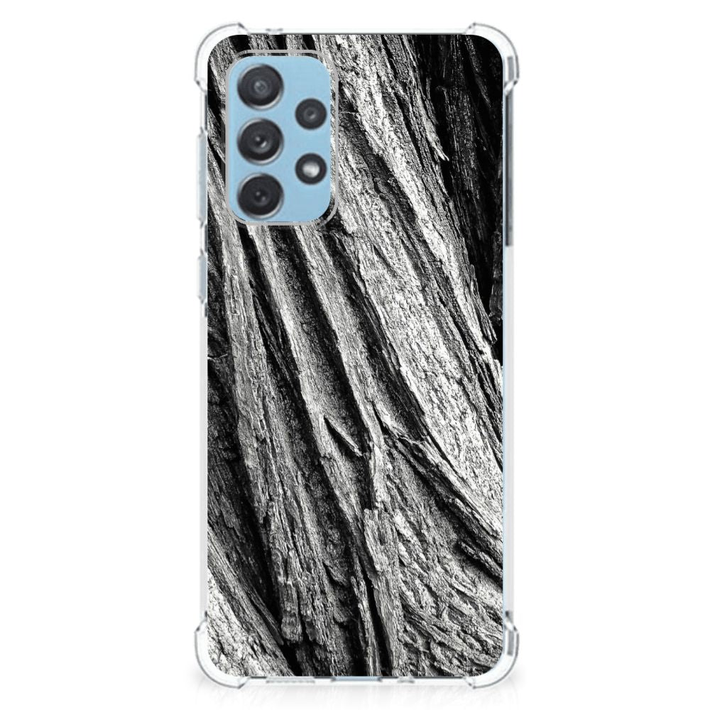 Stevig Telefoonhoesje Samsung Galaxy A73 Boomschors Grijs B2C Telecom