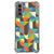 Samsung Galaxy S21 Doorzichtige Silicone Hoesje Funky Retro B2C Telecom
