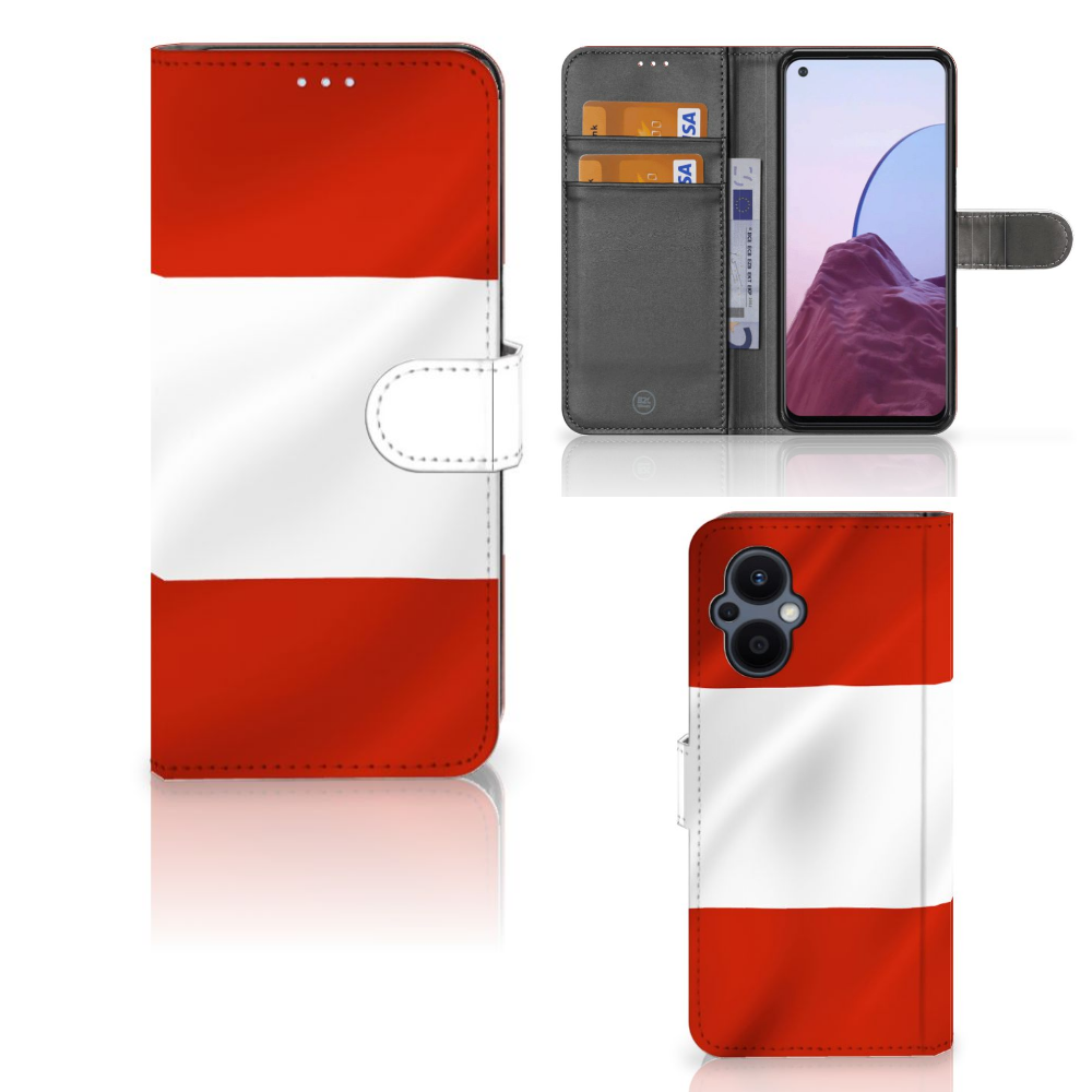 OPPO Reno 8 Lite | OnePlus Nord N20 Bookstyle Case Oostenrijk