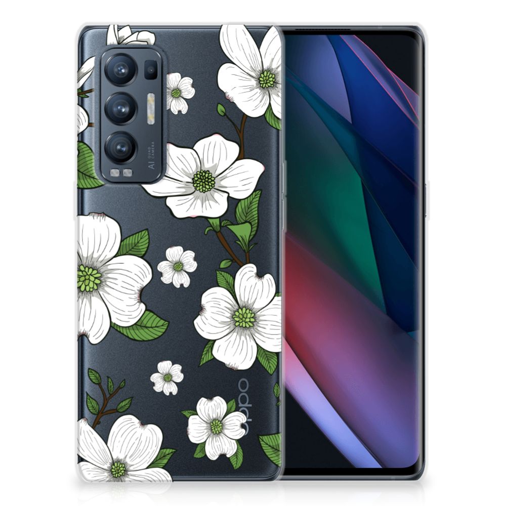 OPPO Find X3 Neo TPU Case Dogwood Flowers B2C Telecom