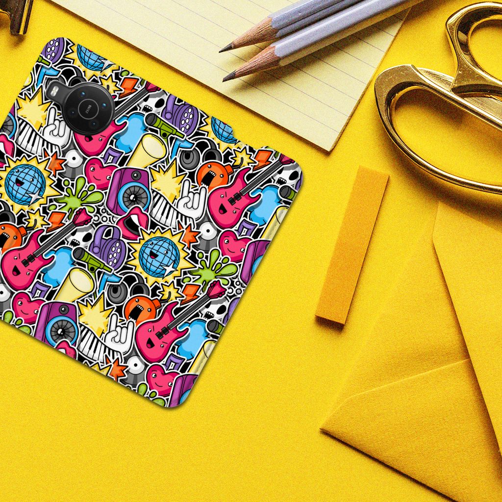 Nokia X20 | X10 Hippe Standcase Punk Rock - B2C Telecom
