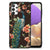 Samsung Galaxy A32 5G Dierenprint Telefoonhoesje Pauw met Bloemen B2C Telecom
