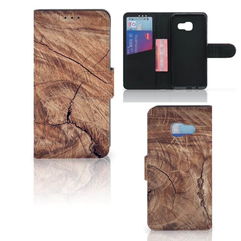 Samsung Galaxy A3 2017 Book Style Case Tree Trunk