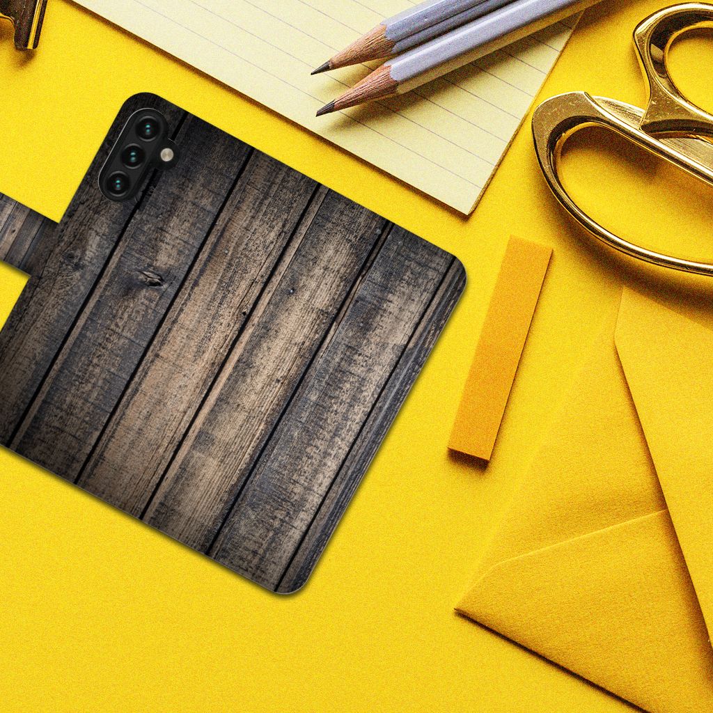 Samsung Galaxy A04s | Samsung Galaxy A13 5G Book Style Case Steigerhout