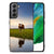 Samsung Galaxy S21FE Dierenprint Telefoonhoesje Koe B2C Telecom