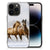 iPhone 15 Pro Dierenprint Telefoonhoesje Paarden B2C Telecom