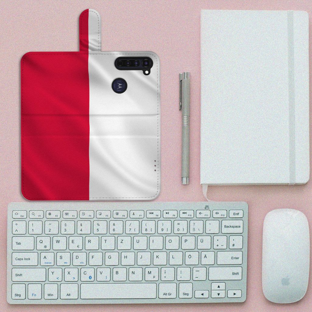 Motorola Moto G Pro Bookstyle Case Polen