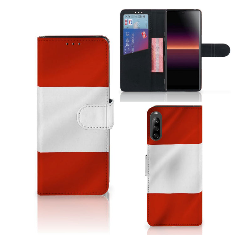 Sony Xperia L4 Bookstyle Case Oostenrijk