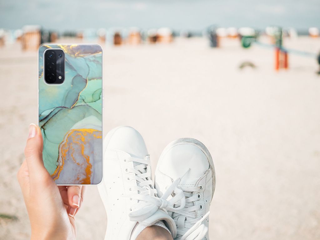 Hoesje maken voor OPPO A93 5G Watercolor Mix B2C Telecom