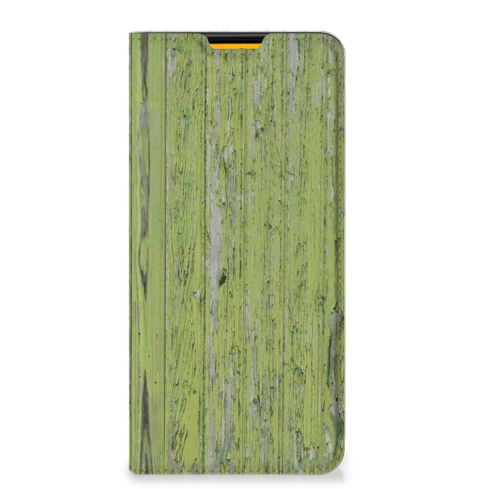 Samsung Galaxy M52 Book Wallet Case Green Wood - B2C Telecom