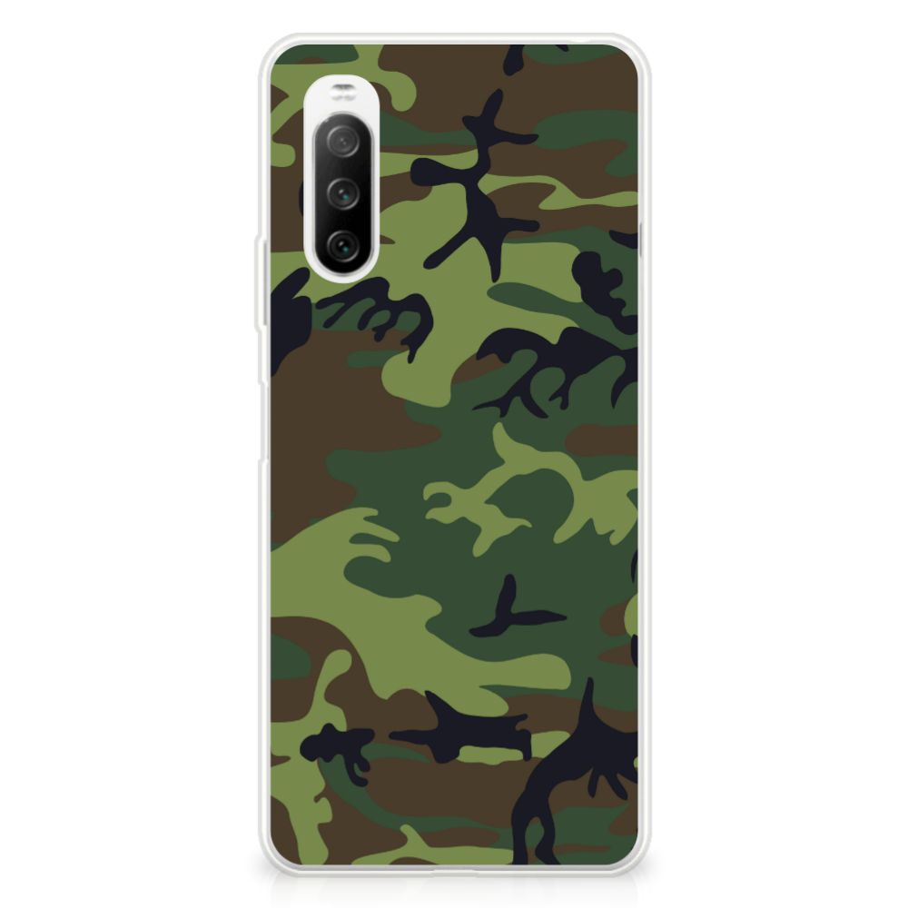 Sony Xperia 10 III TPU bumper Army Dark B2C Telecom