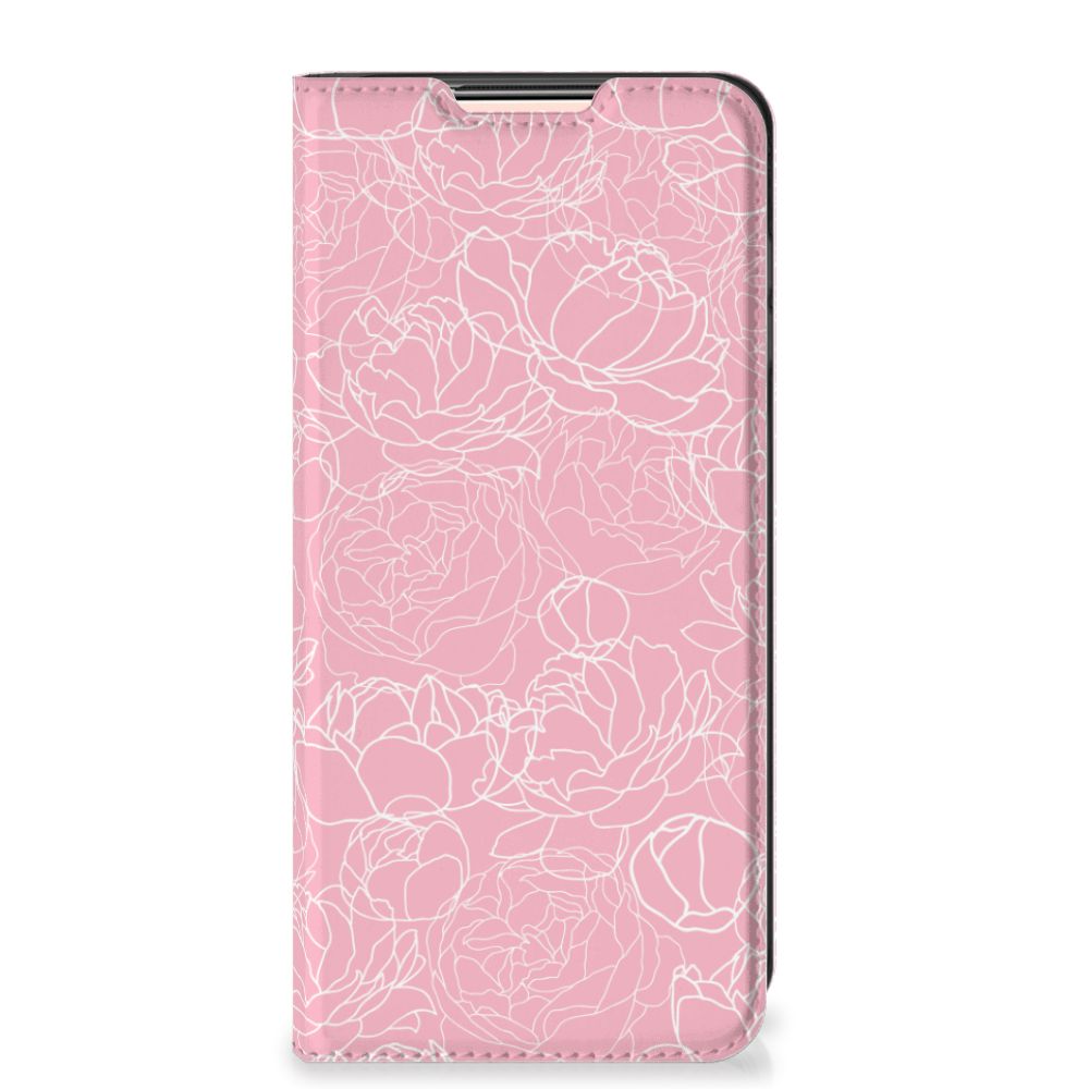 Xiaomi Redmi Note 10/10T 5G | Poco M3 Pro Smart Cover White Flowers - B2C Telecom