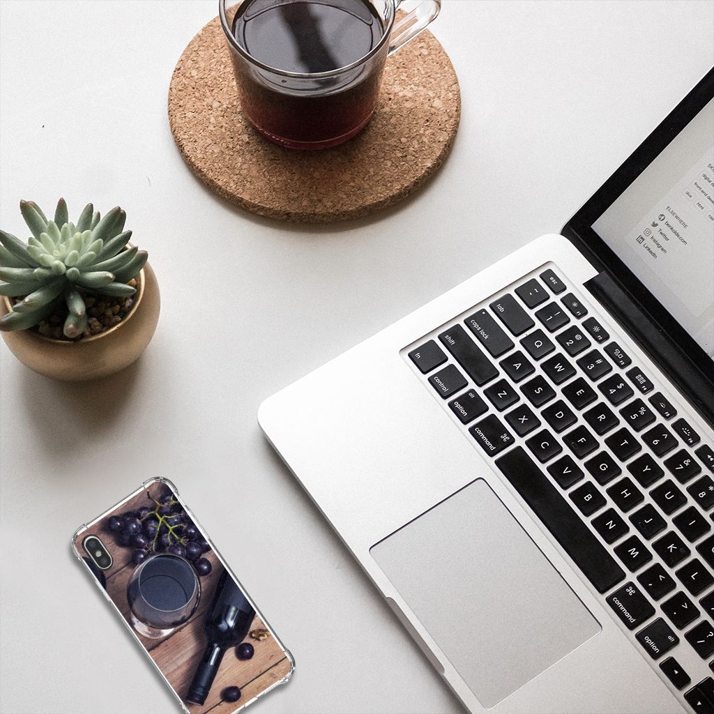 Apple iPhone Xs Max Beschermhoes Wijn