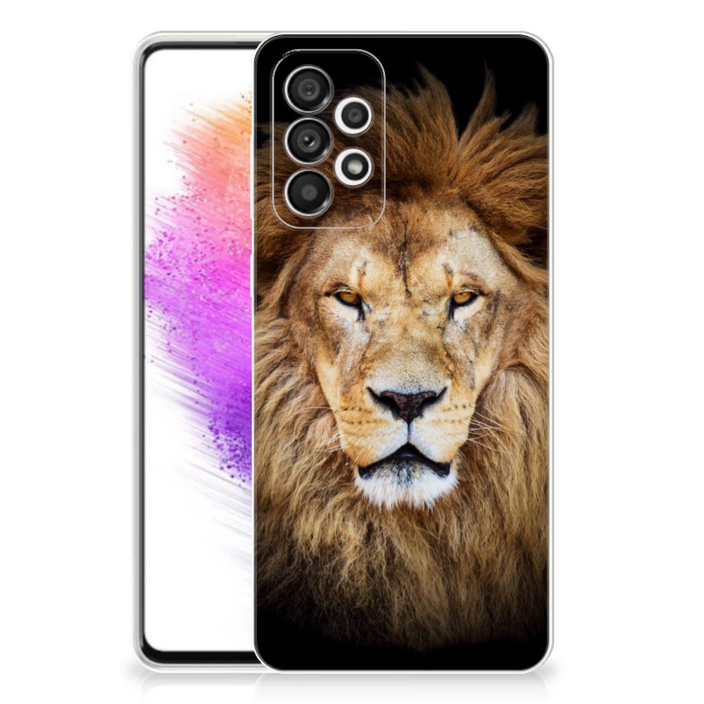 Samsung Galaxy A73 5G TPU Hoesje Leeuw B2C Telecom