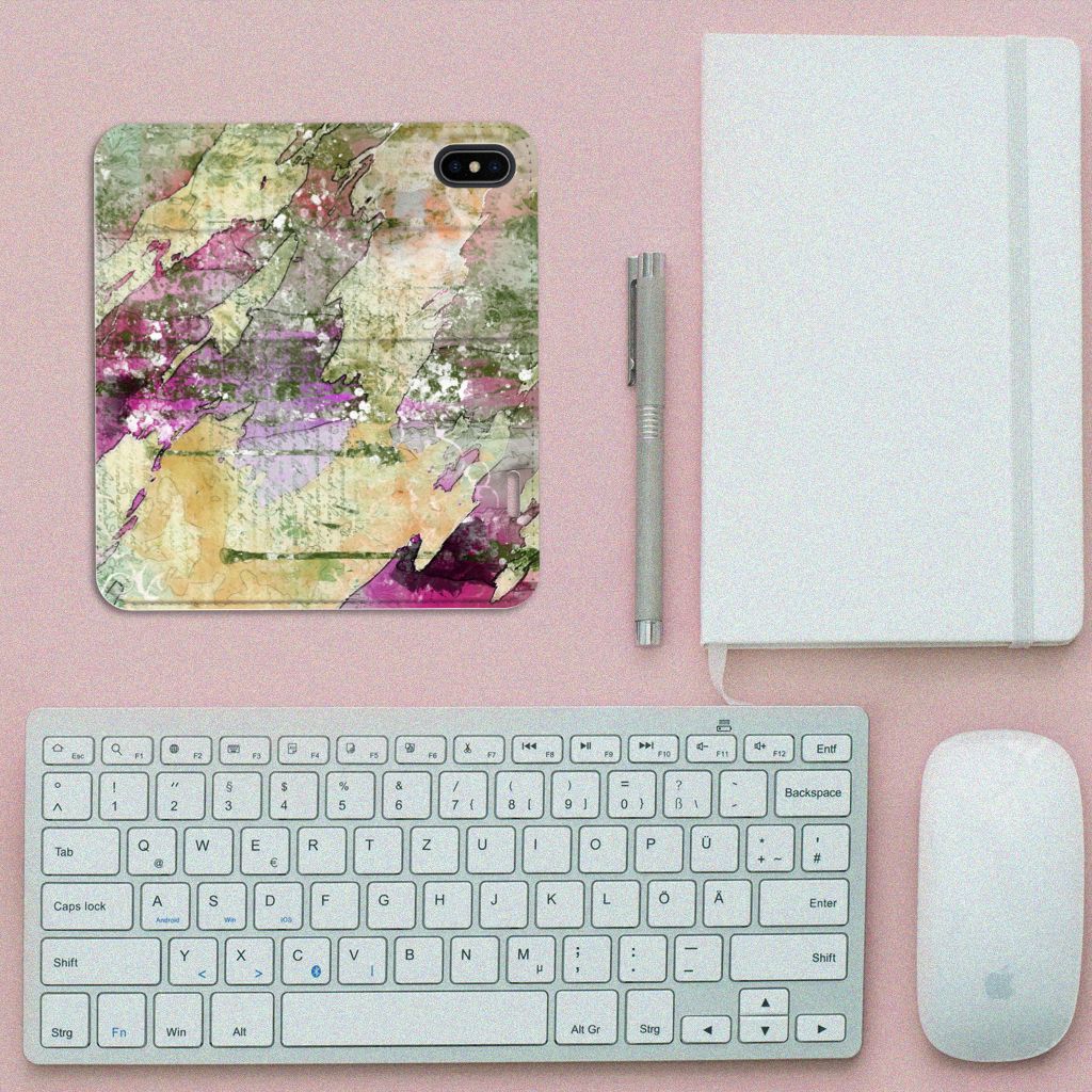 Bookcase Apple iPhone X | Xs Letter Painting