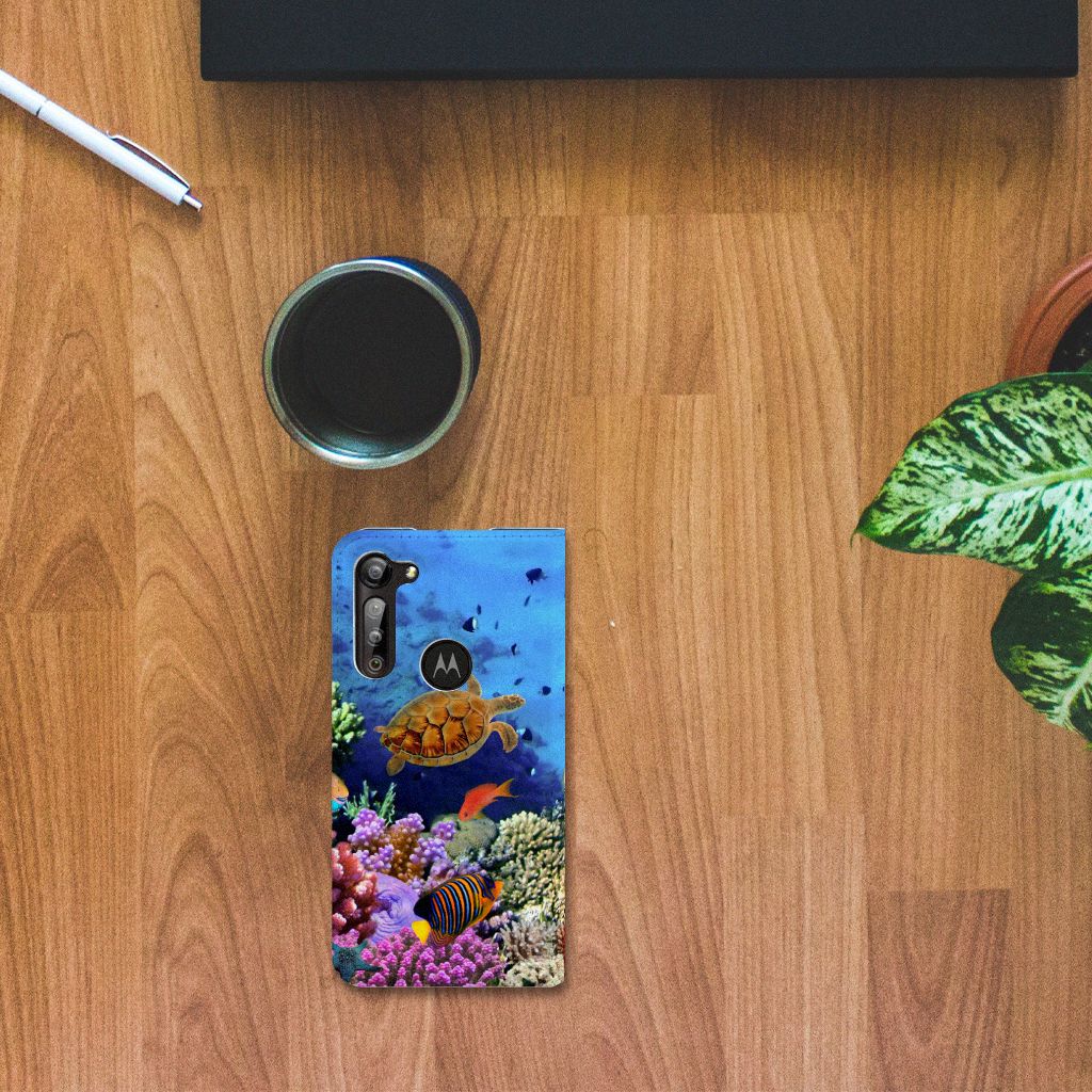 Motorola Moto G8 Power Hoesje maken Vissen - B2C Telecom