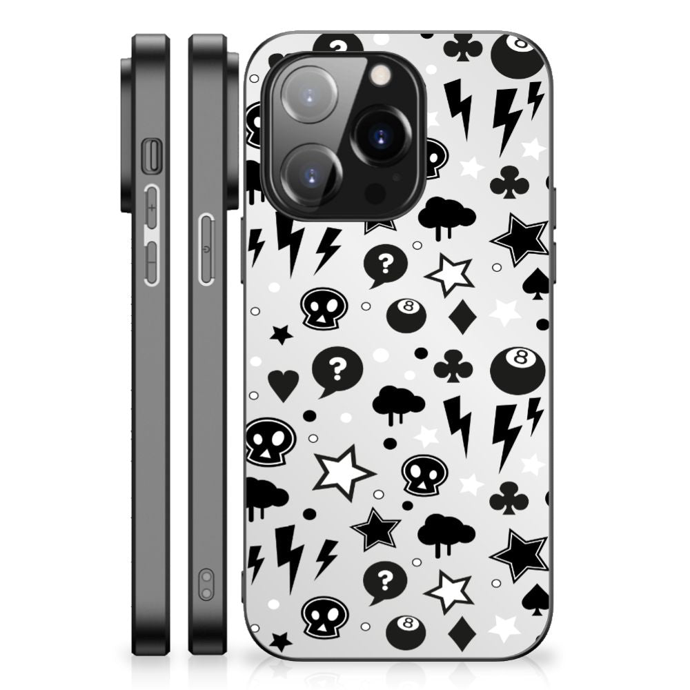 Telefoonhoesje iPhone 14 Pro Silver Punk B2C Telecom