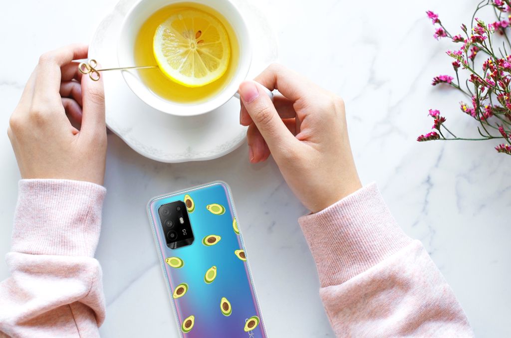 OPPO A94 5G | Reno5 Z Siliconen Case Avocado B2C Telecom