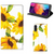Smart Cover voor Samsung Galaxy A50 Zonnebloemen - B2C Telecom