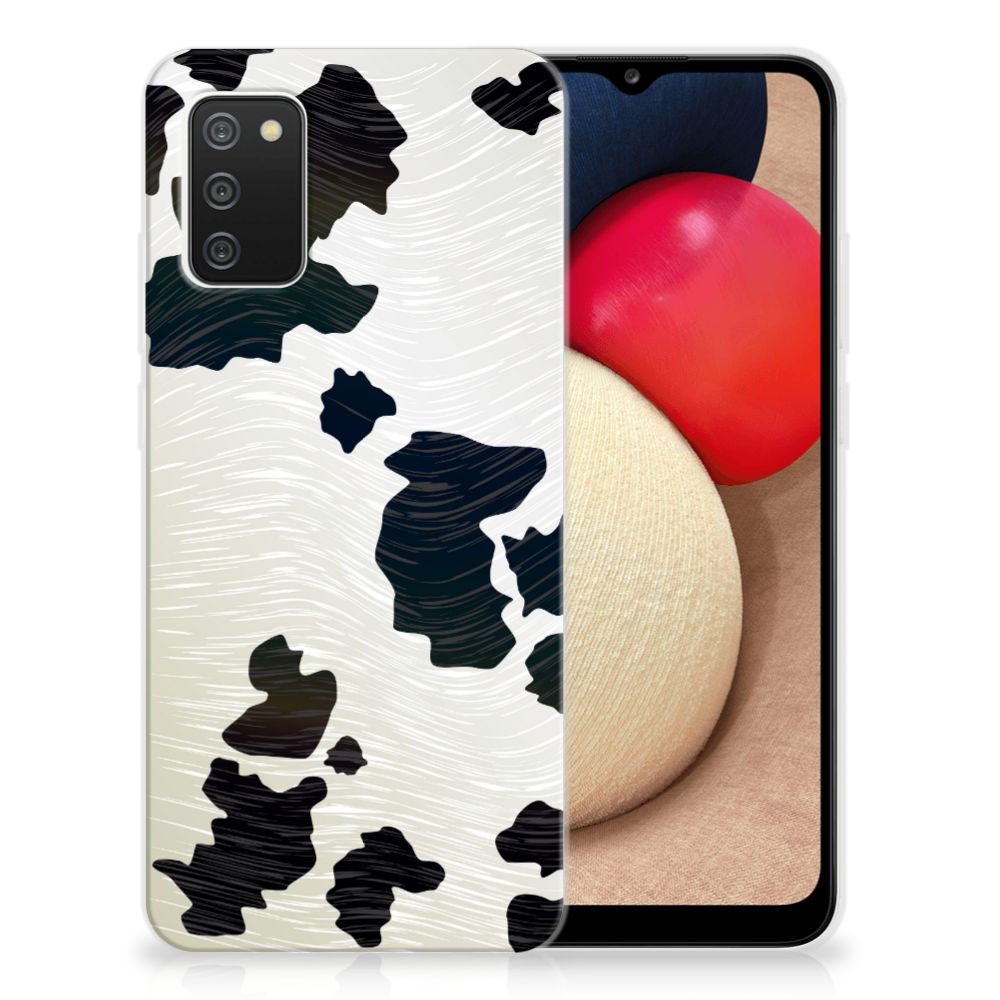 Samsung Galaxy A02s TPU Hoesje Koeienvlekken