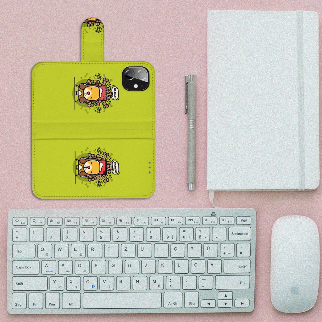 Apple iPhone 12 Mini Leuk Hoesje Doggy Biscuit