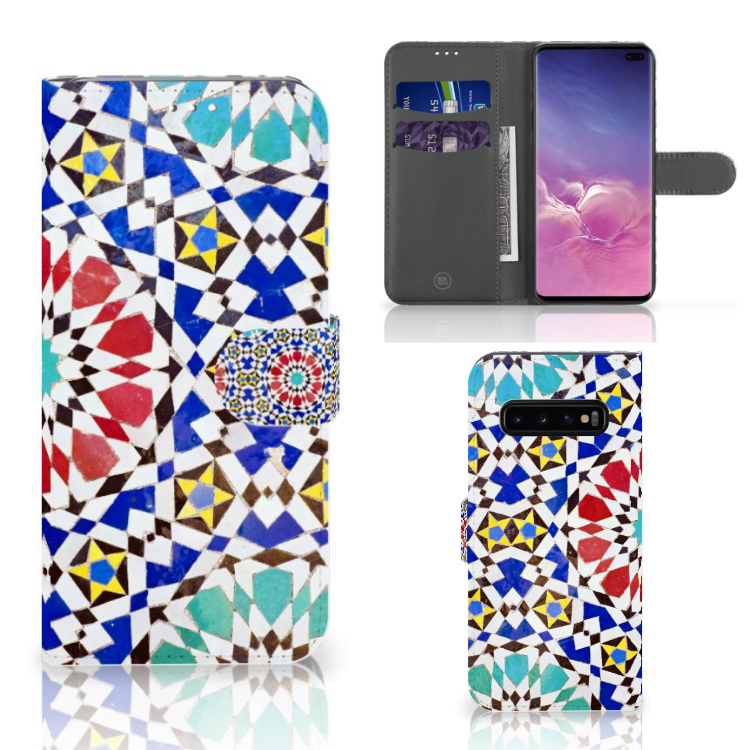 Samsung Galaxy S10 Plus Bookcase Mozaïek