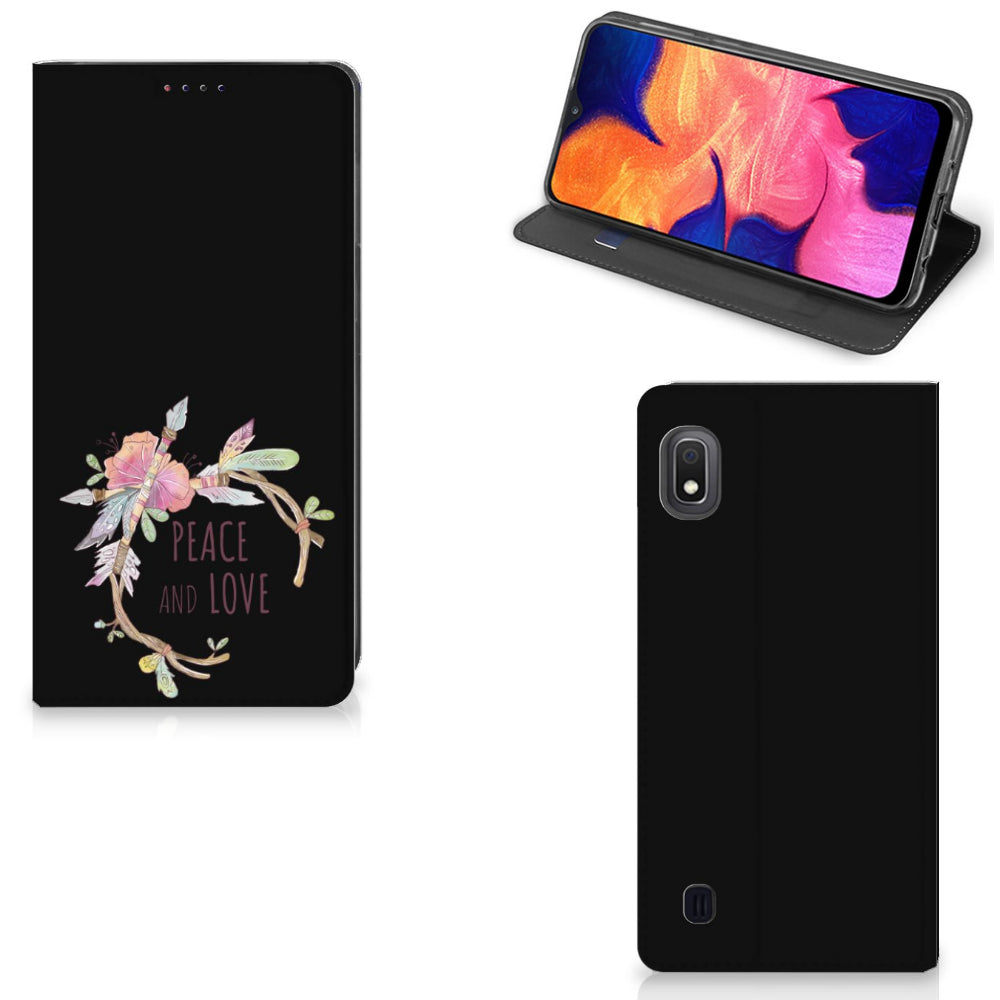 Samsung Galaxy A10 Magnet Case Boho Text