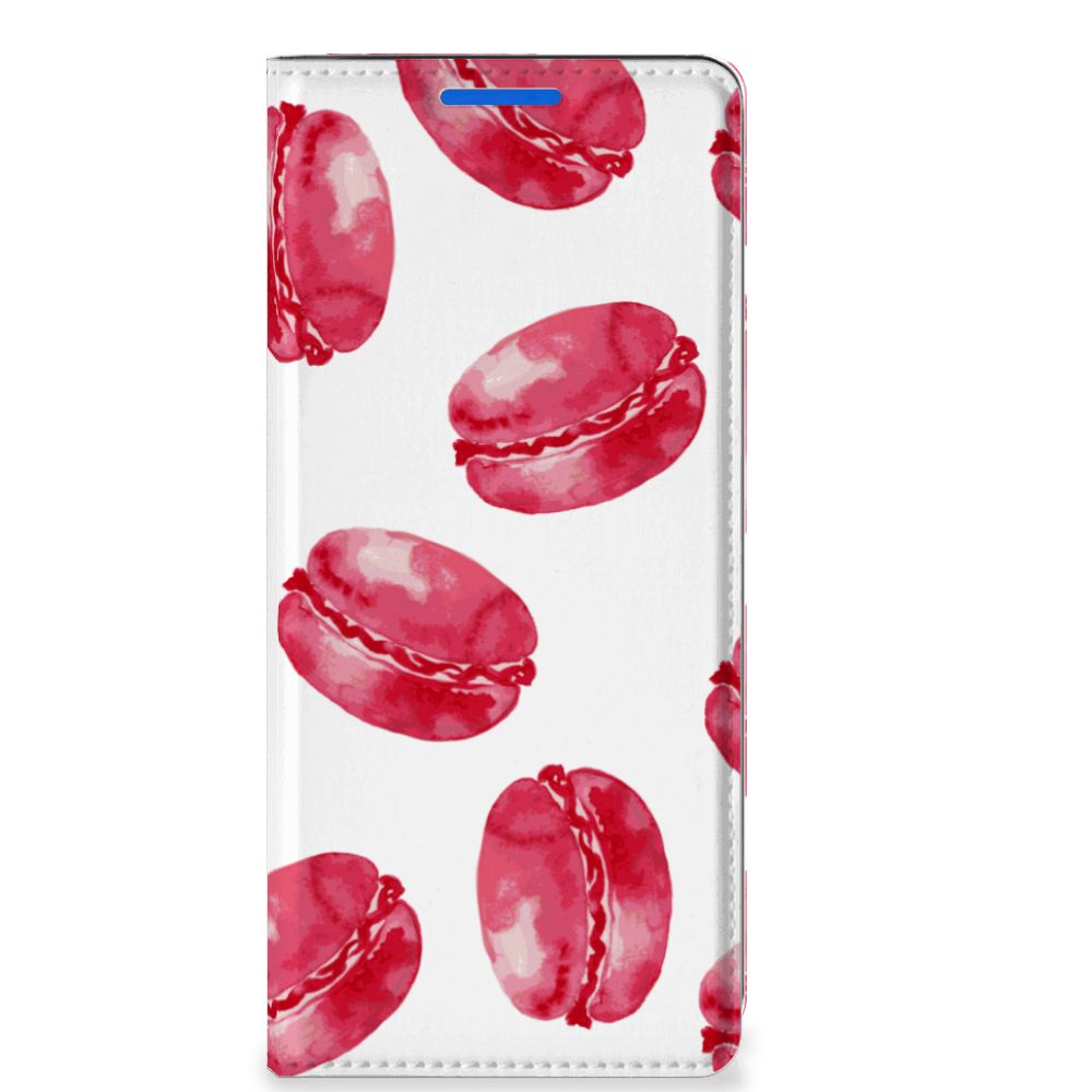 OPPO Reno 6 Pro Plus 5G Flip Style Cover Pink Macarons - B2C Telecom