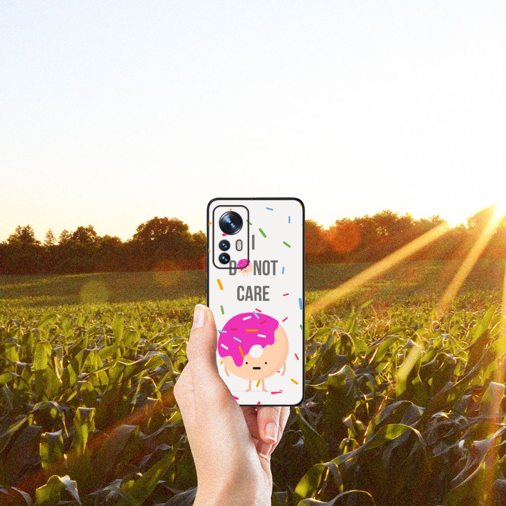 Xiaomi 12 | 12X Back Cover Hoesje Donut Roze B2C Telecom