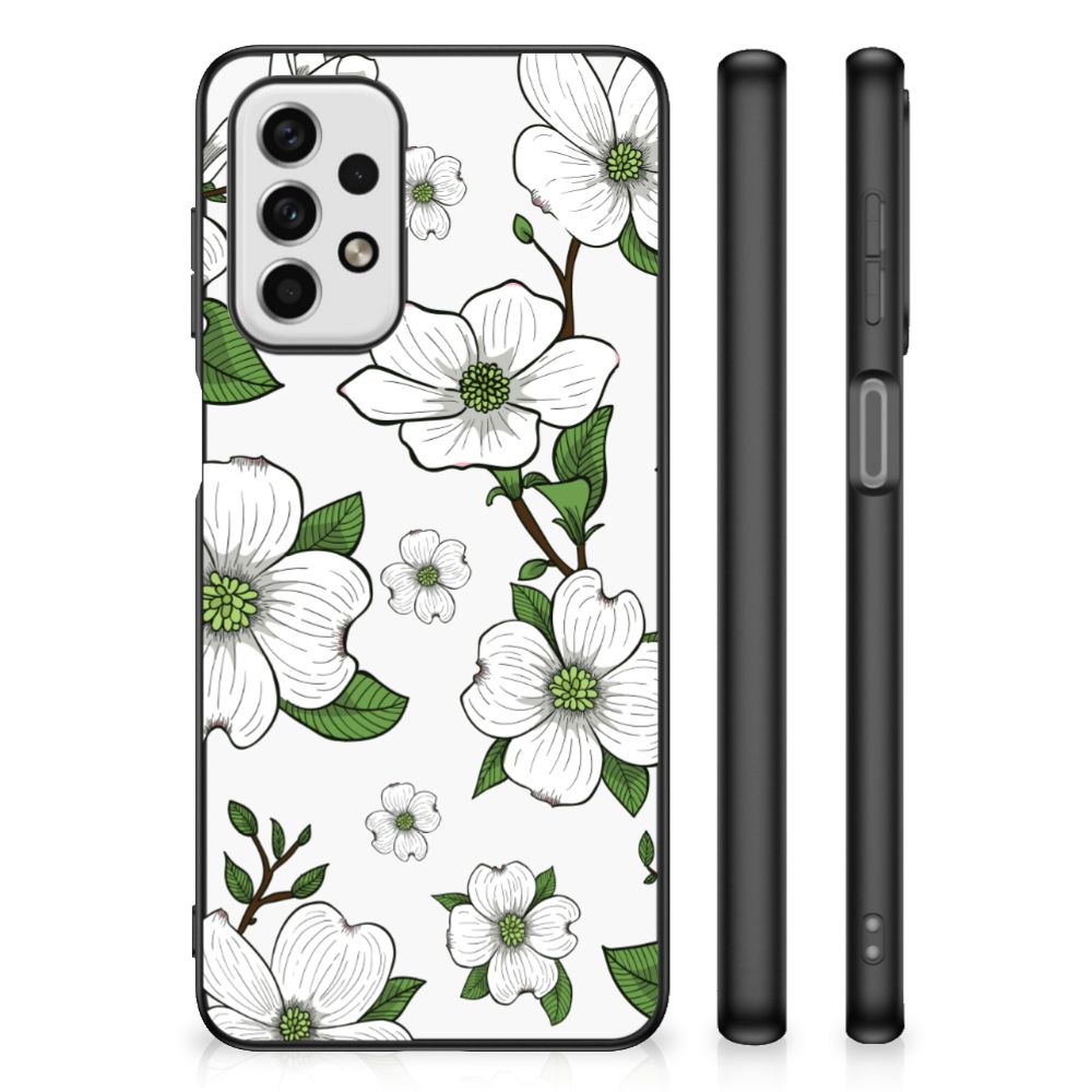 Samsung Galaxy A23 Bloemen Hoesje Dogwood Flowers B2C Telecom