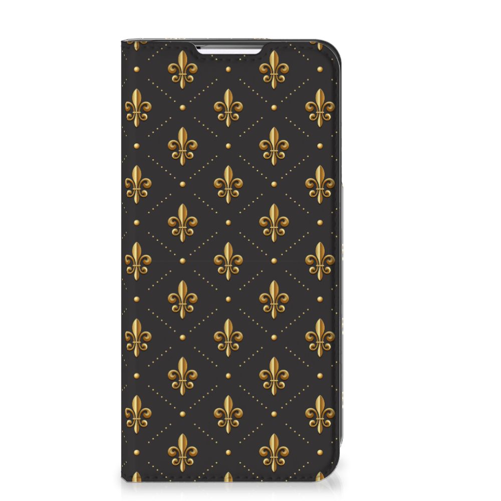 Samsung Galaxy S22 Plus Hoesje met Magneet Franse Lelie
