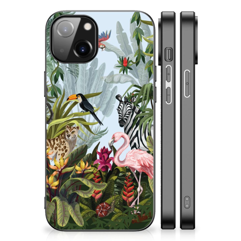 Dierenprint Telefoonhoesje voor Apple iPhone 13 | iPhone 14 Jungle