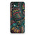 Samsung Galaxy A14 5G TPU bumper Aztec met artistiek retro design in kleuren.