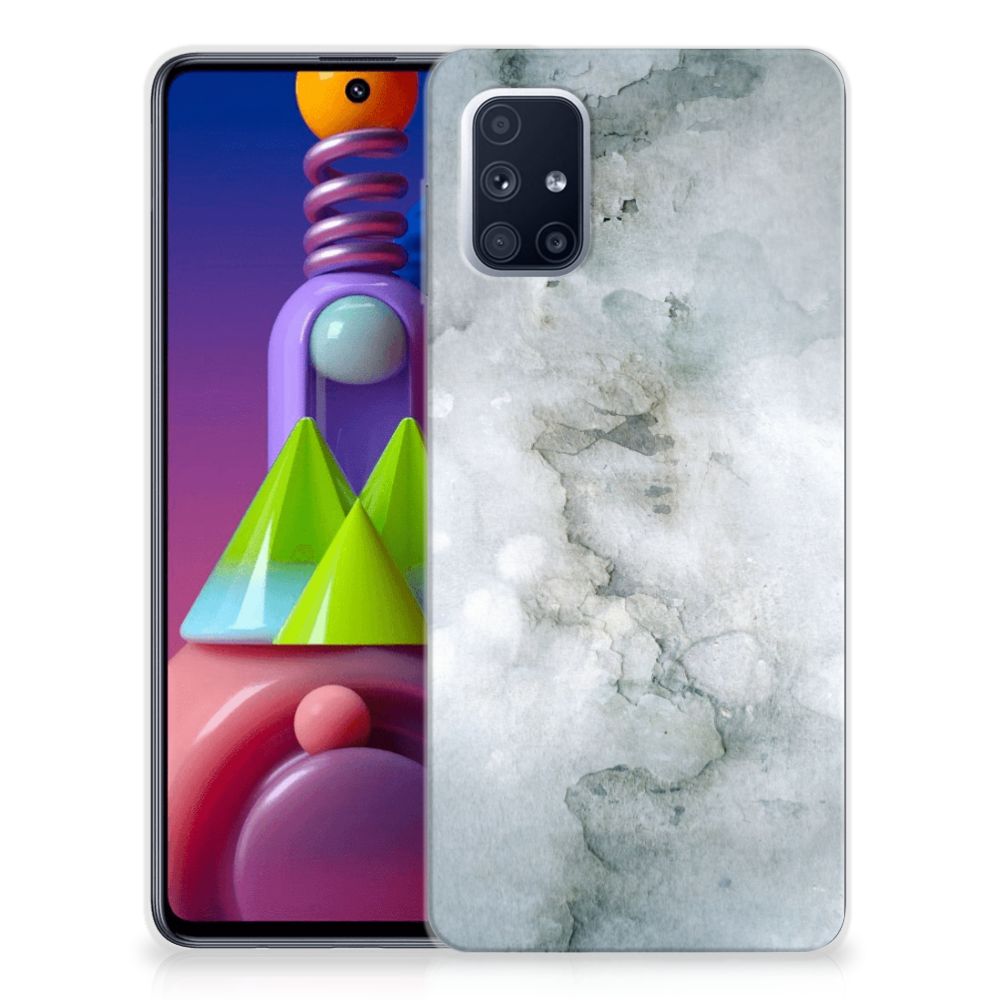 Hoesje maken Samsung Galaxy M51 Painting Grey