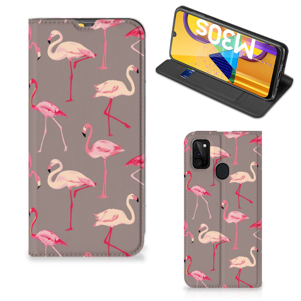 Samsung Galaxy M30s | M21 Hoesje maken Flamingo